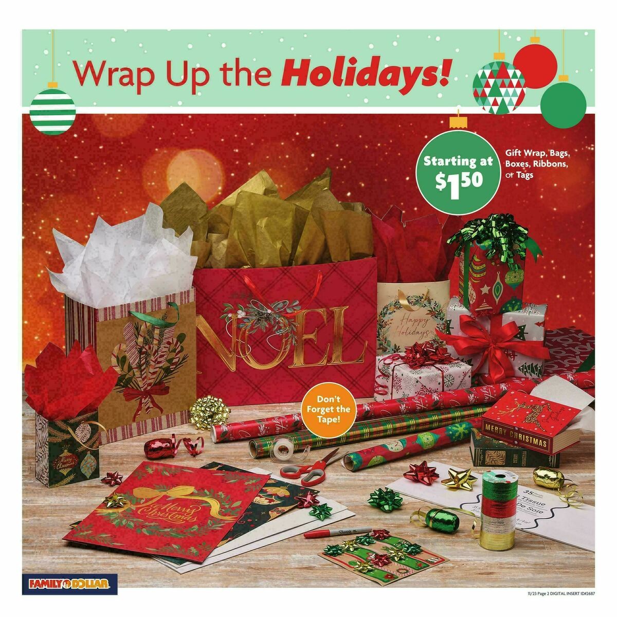 Family Dollar Weekly Ad from November 23