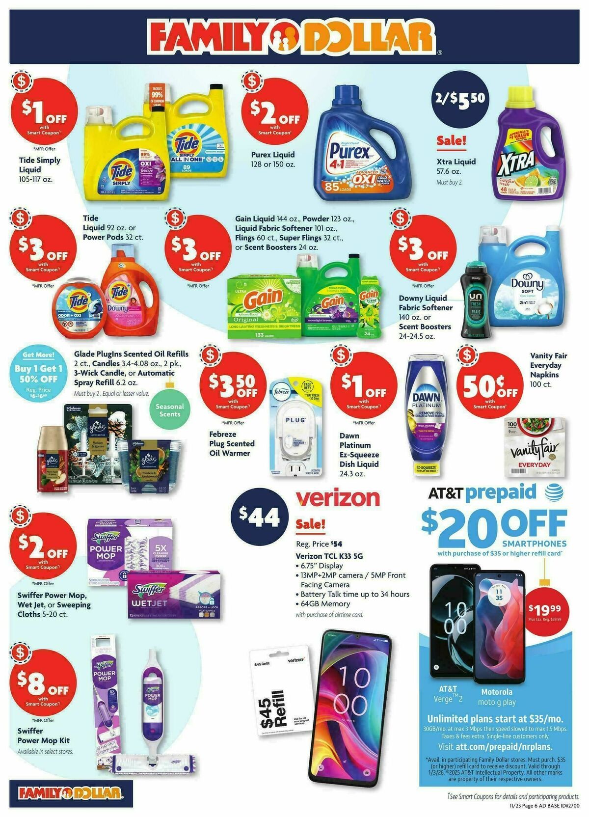 Family Dollar Weekly Ad from November 23
