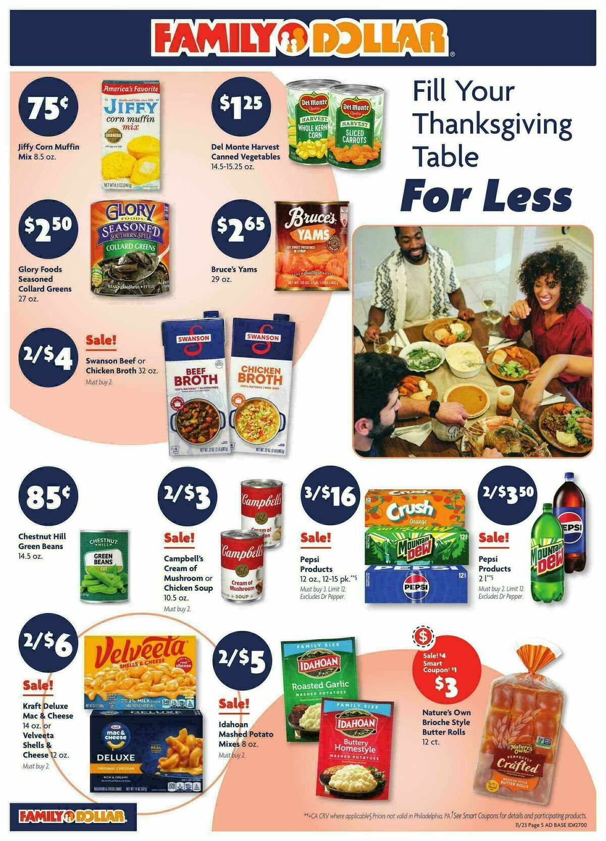 Family Dollar Weekly Ad from November 23