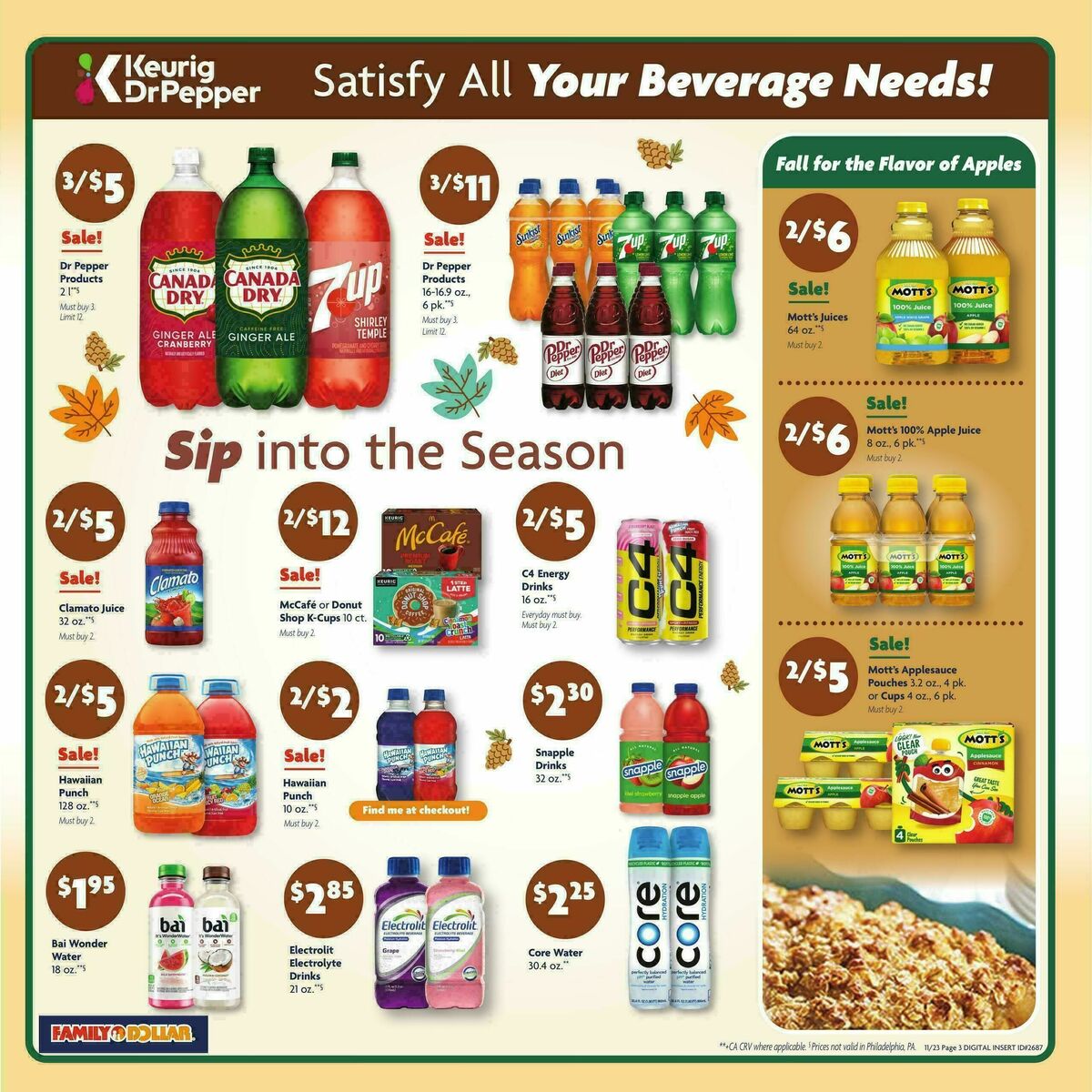 Family Dollar Weekly Ad from November 23