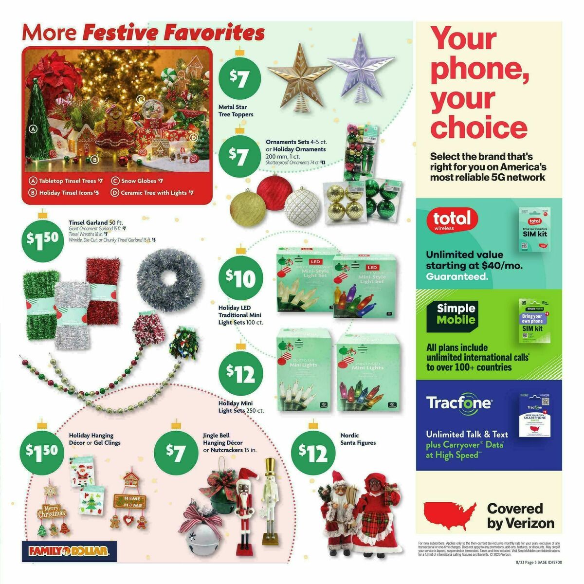 Family Dollar Weekly Ad from November 23