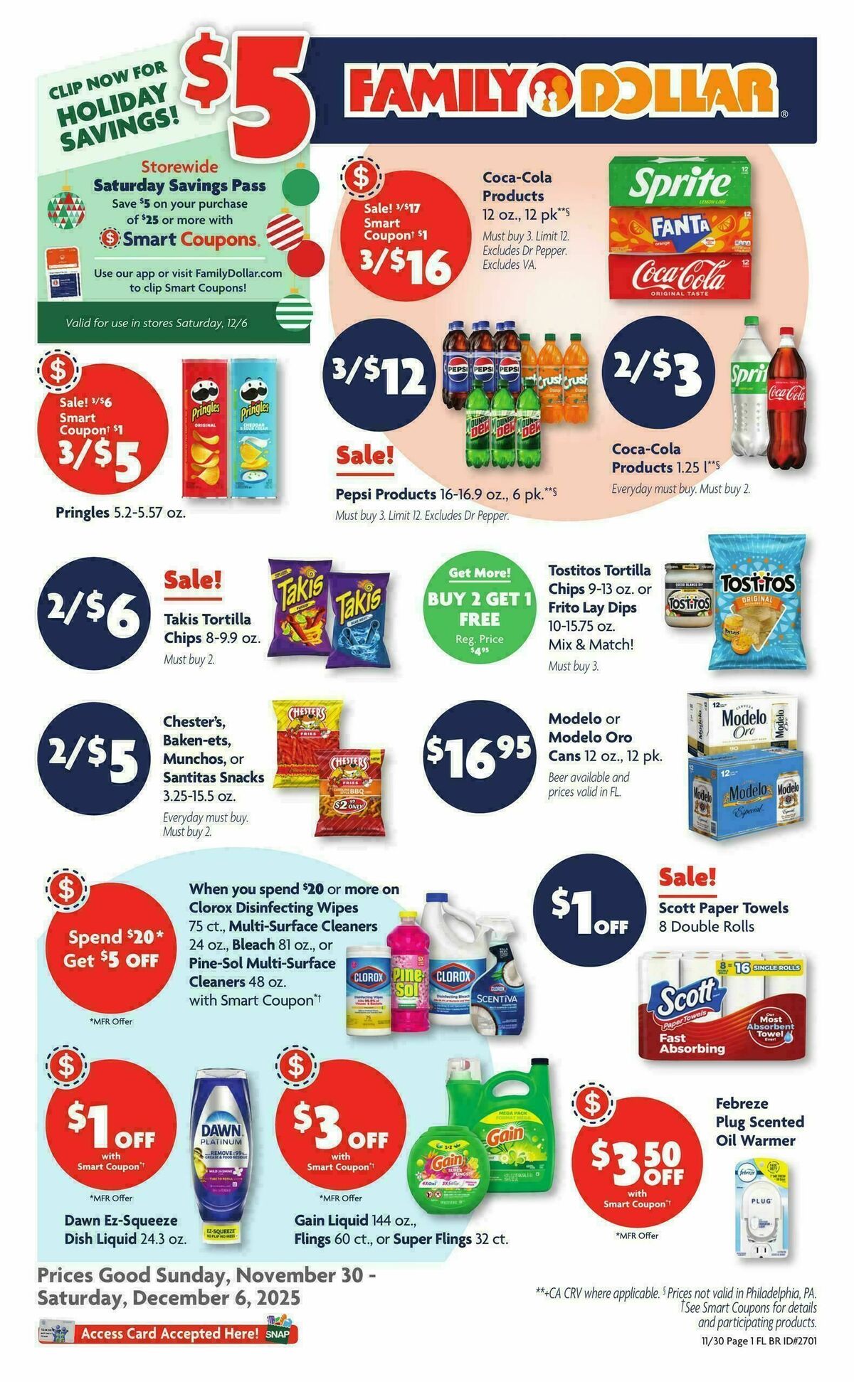 Family Dollar Weekly Ad from November 30