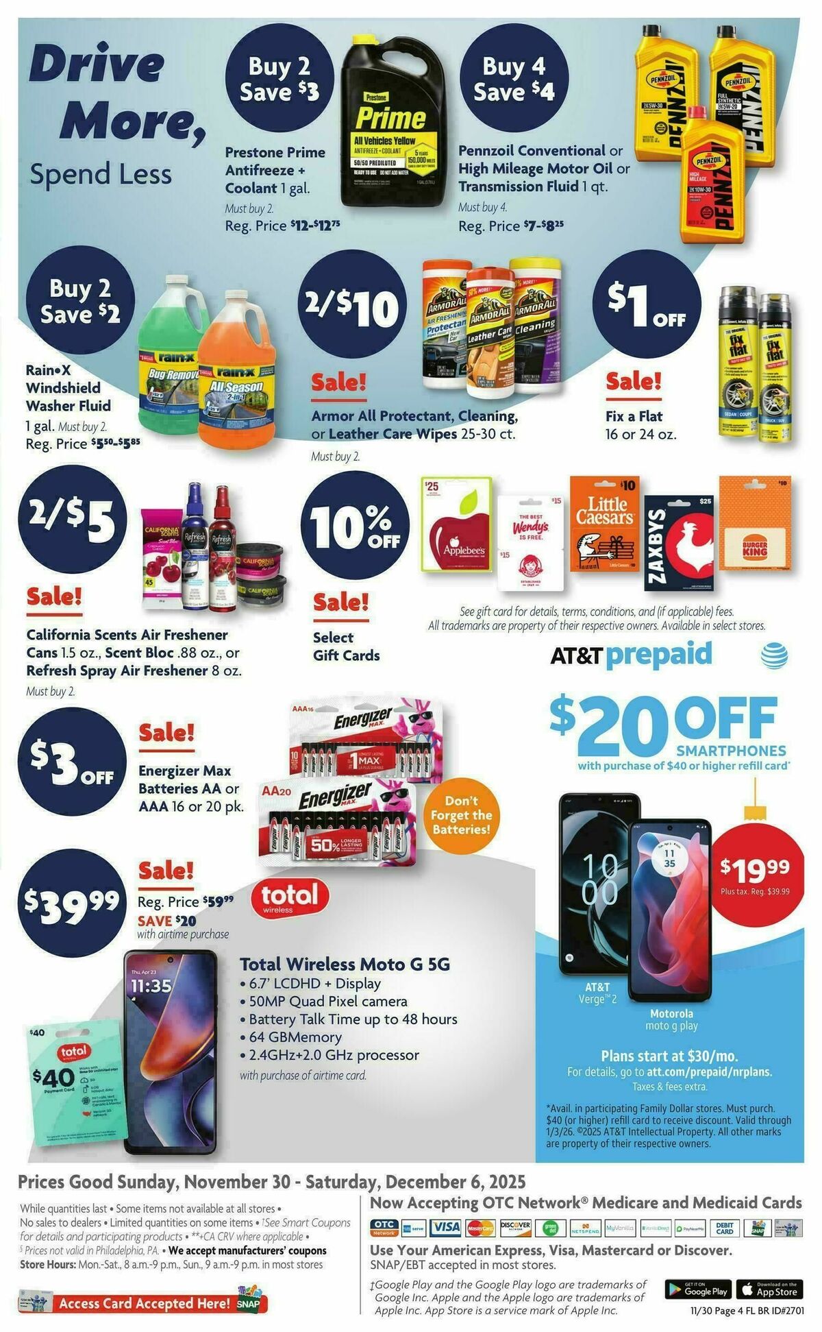 Family Dollar Weekly Ad from November 30