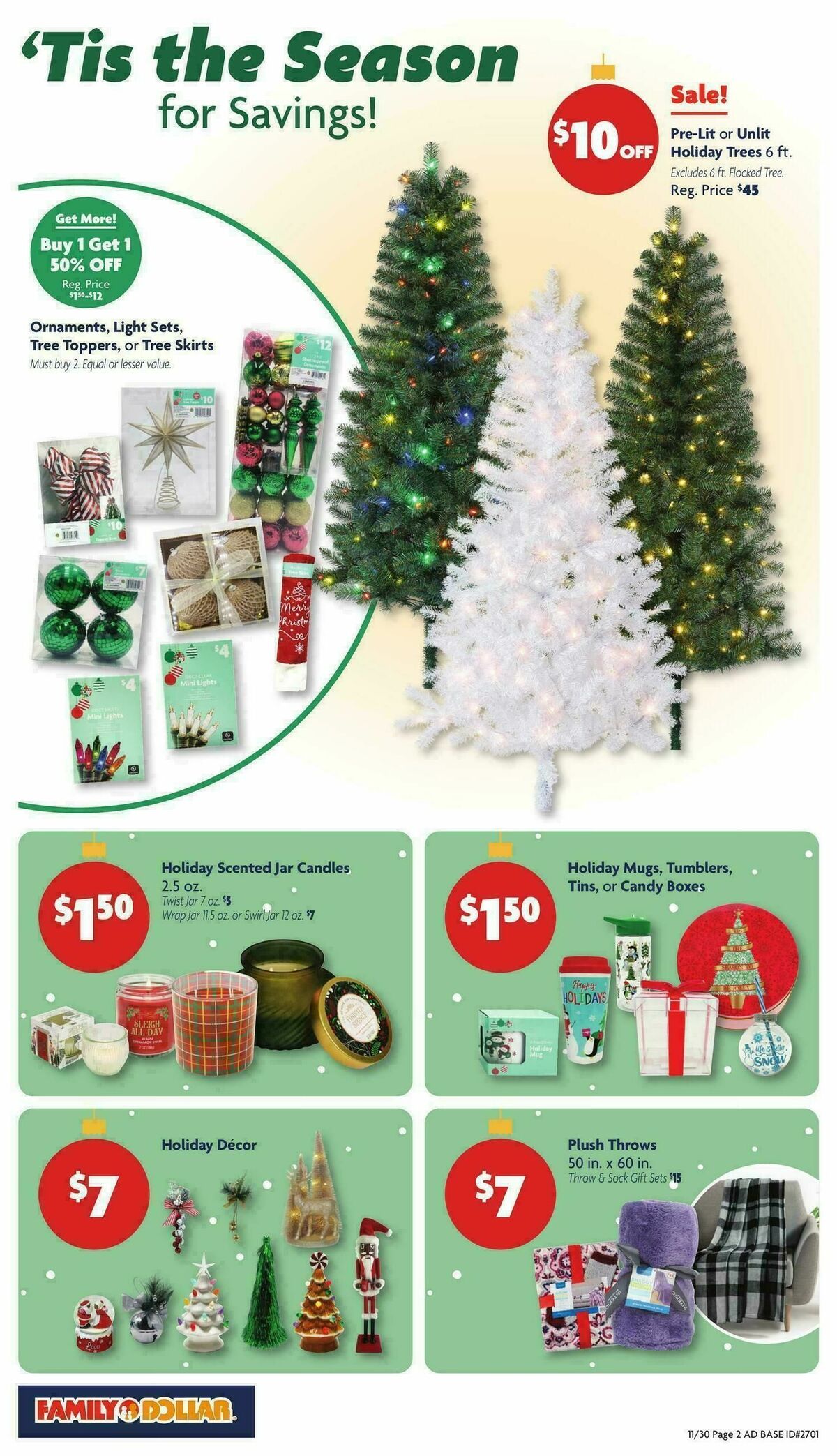 Family Dollar Weekly Ad from November 30