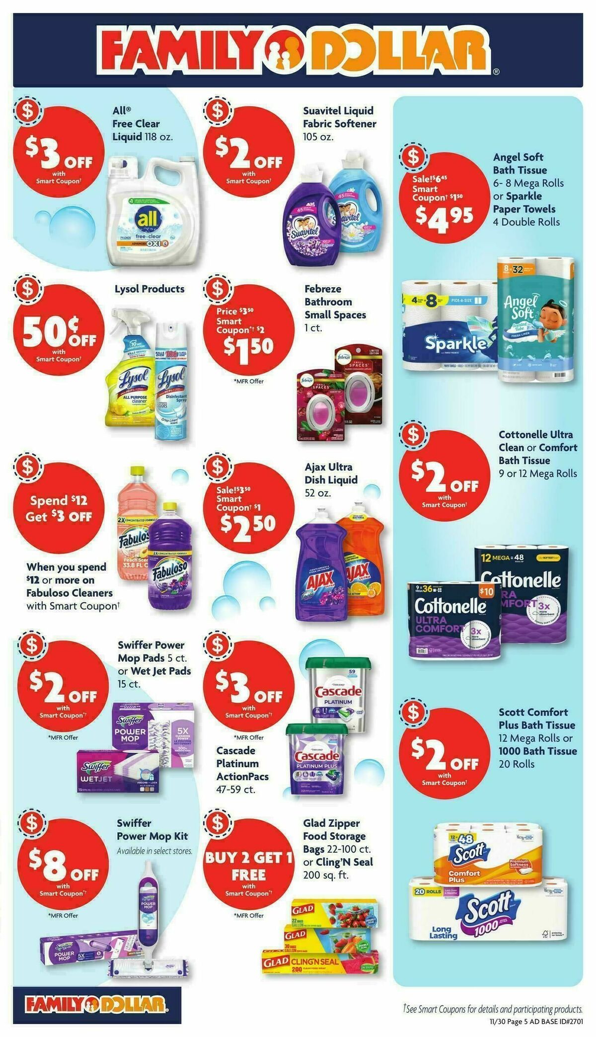 Family Dollar Weekly Ad from November 30