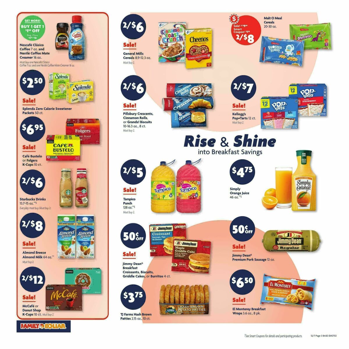 Family Dollar Weekly Ad from December 7