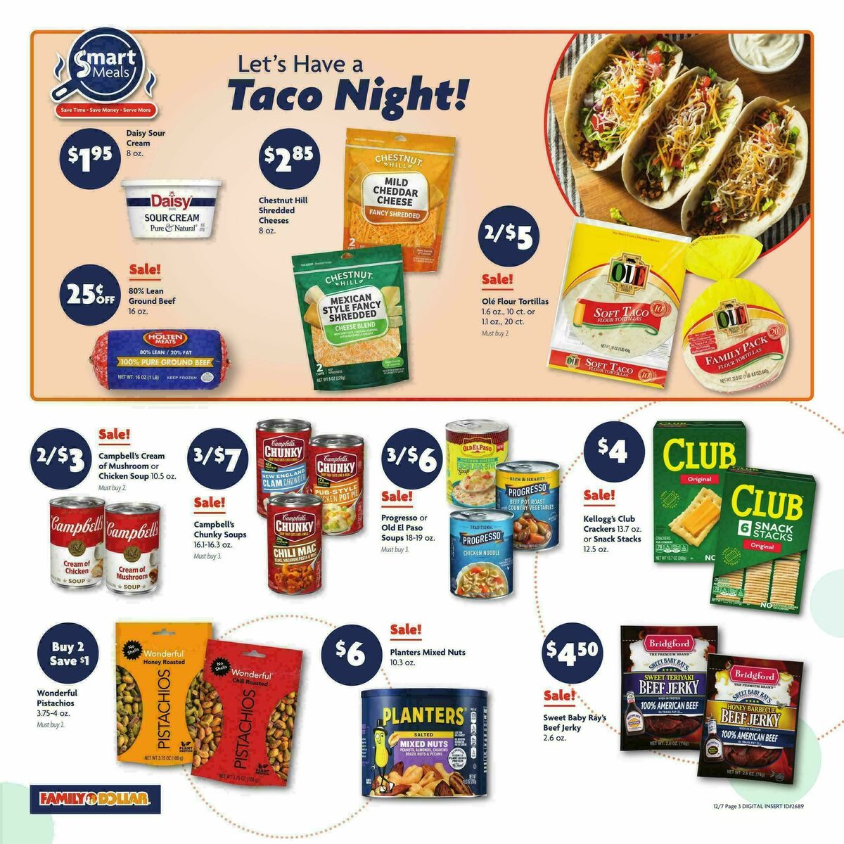 Family Dollar Weekly Ad from December 7