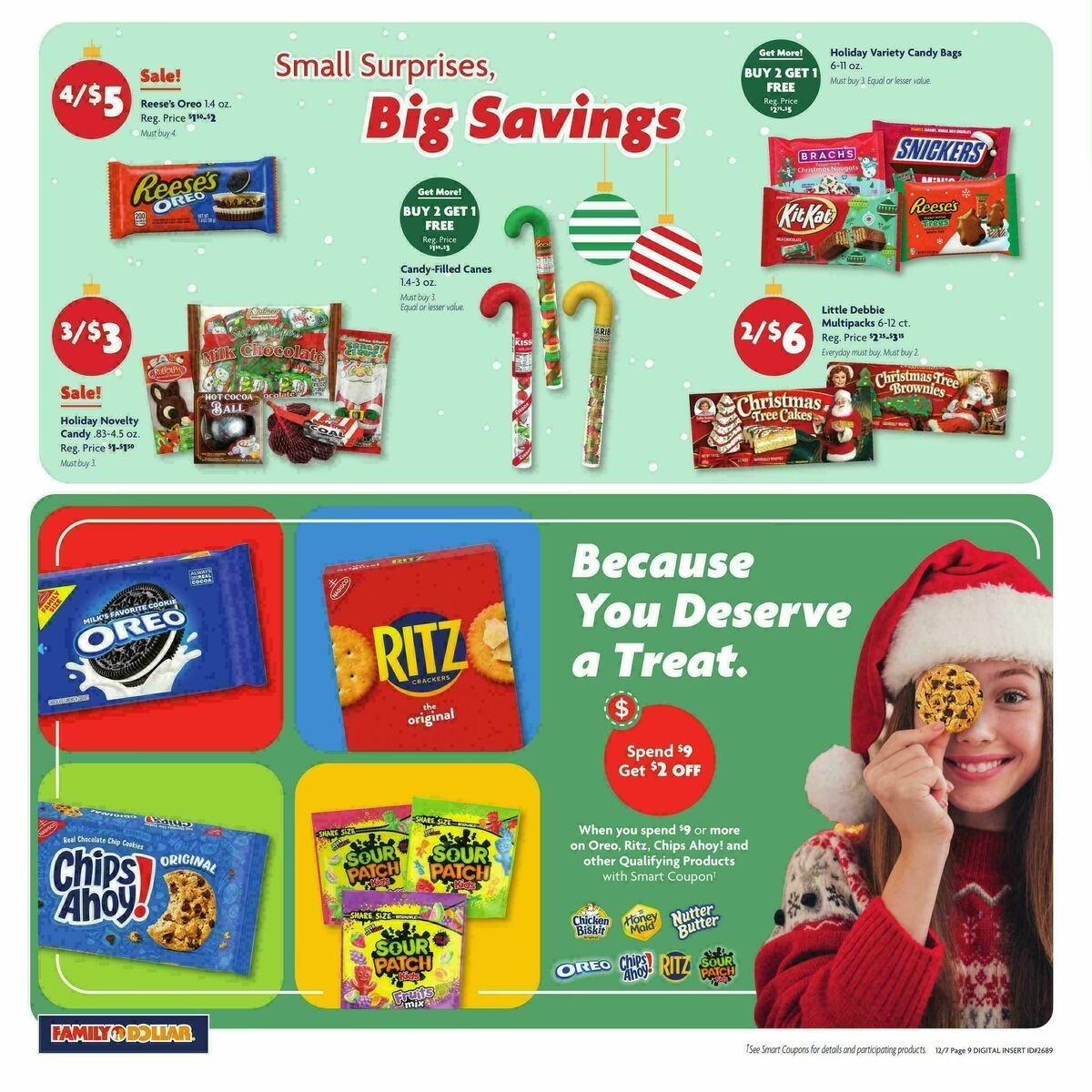 Family Dollar Weekly Ad from December 7