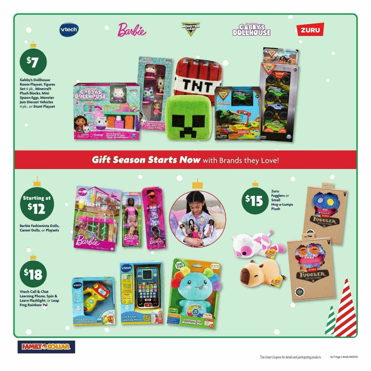 Family Dollar Weekly Ad from December 7