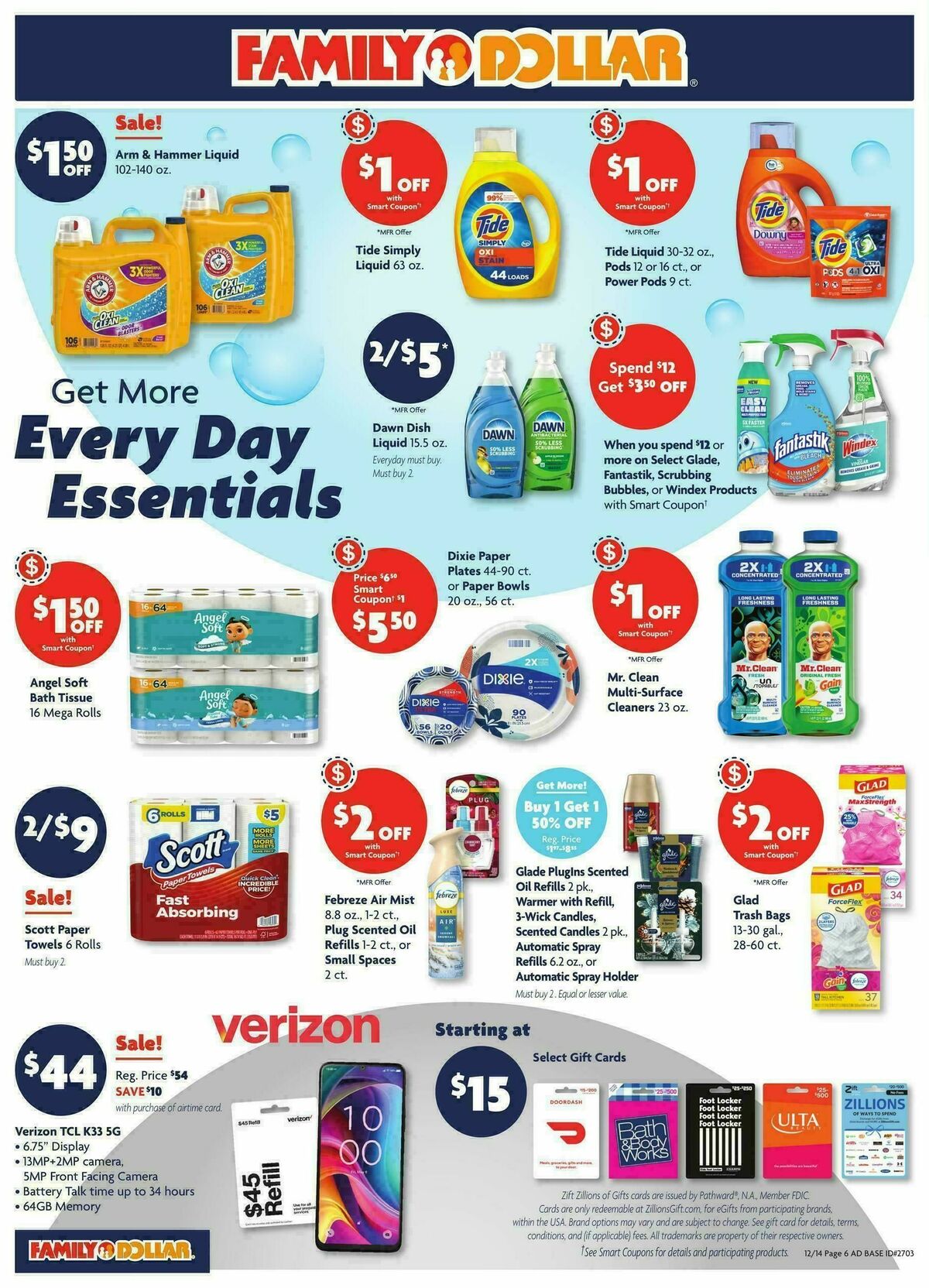 Family Dollar Weekly Ad from December 14