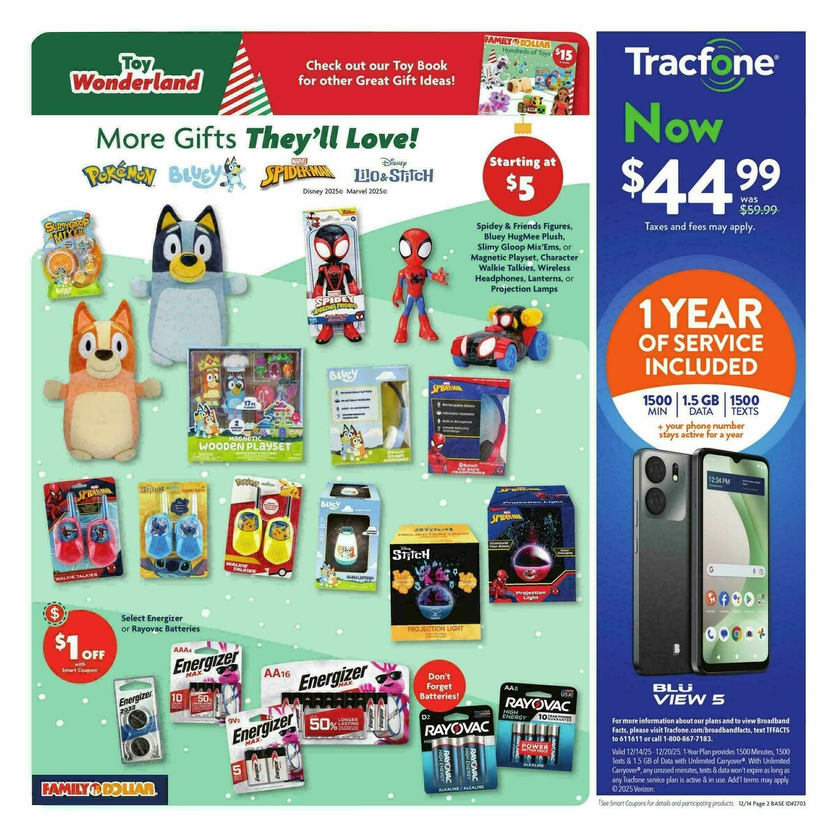 Family Dollar Weekly Ad from December 14