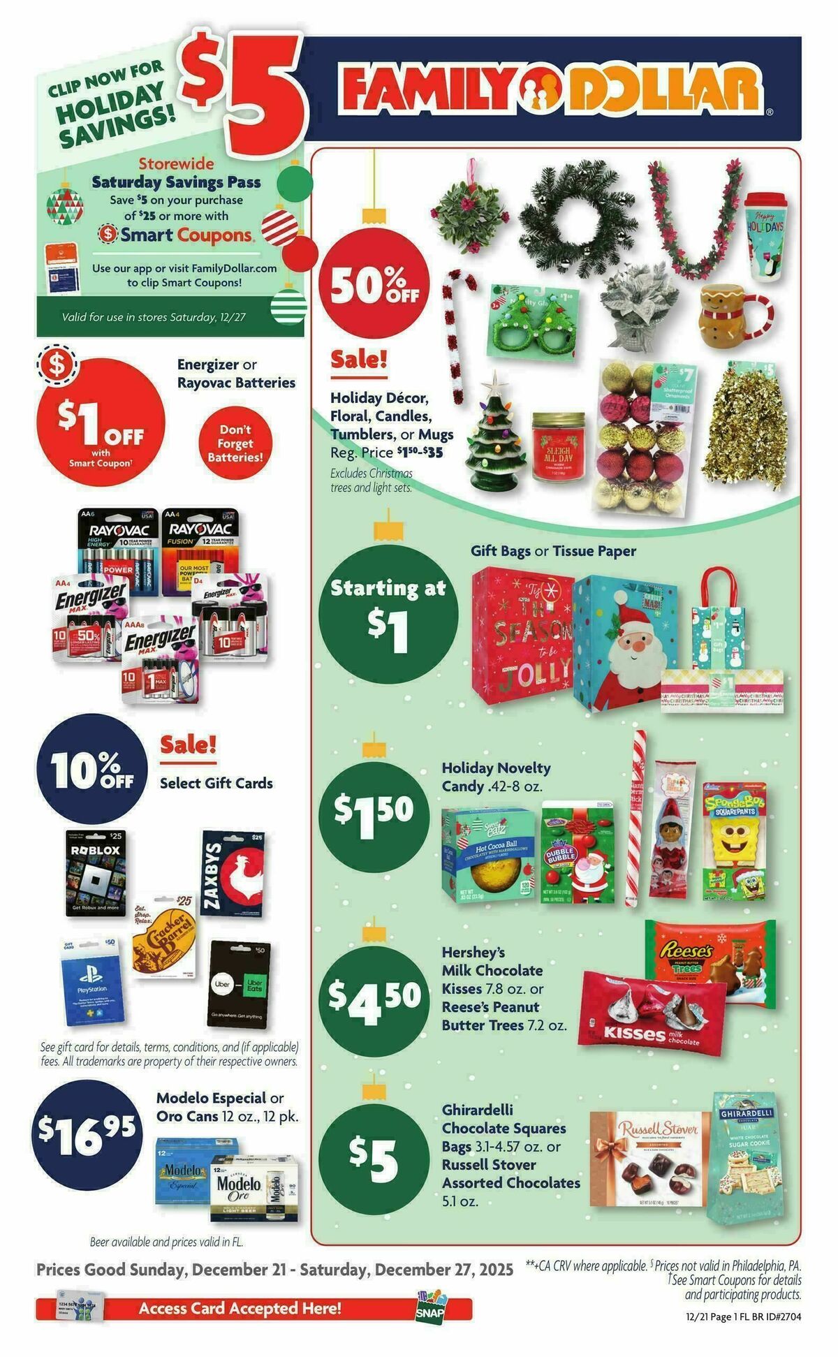 Family Dollar Weekly Ad from December 21