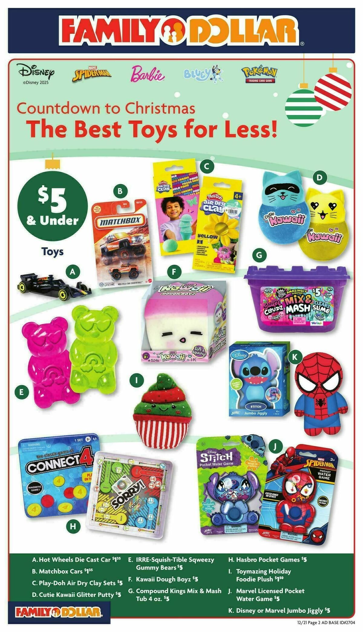 Family Dollar Weekly Ad from December 21
