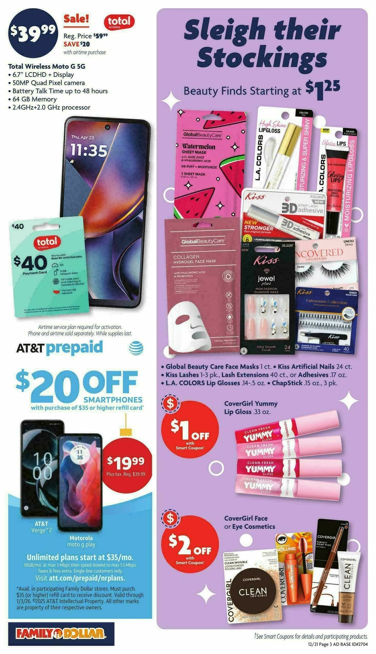 Family Dollar Weekly Ad from December 21