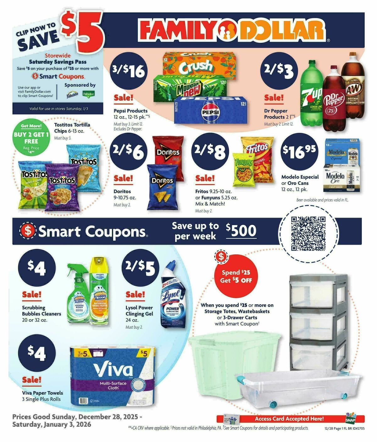 Family Dollar Weekly Ad from December 28