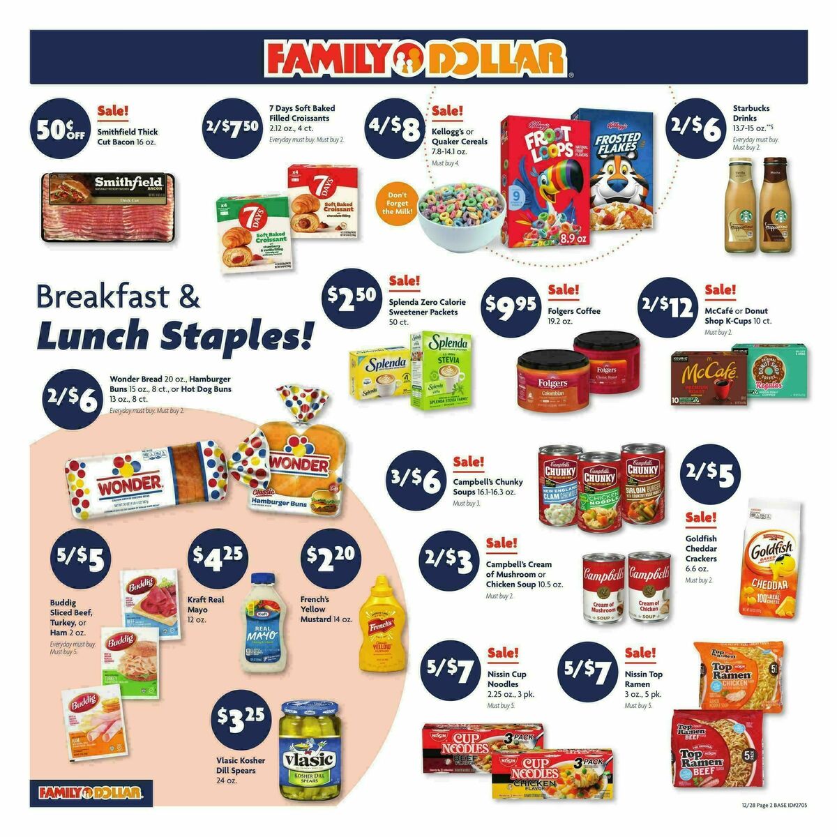 Family Dollar Weekly Ad from December 28