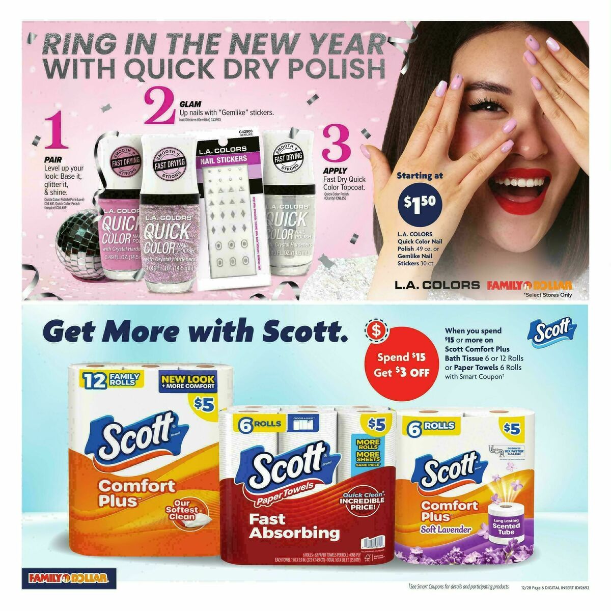 Family Dollar Weekly Ad from December 28
