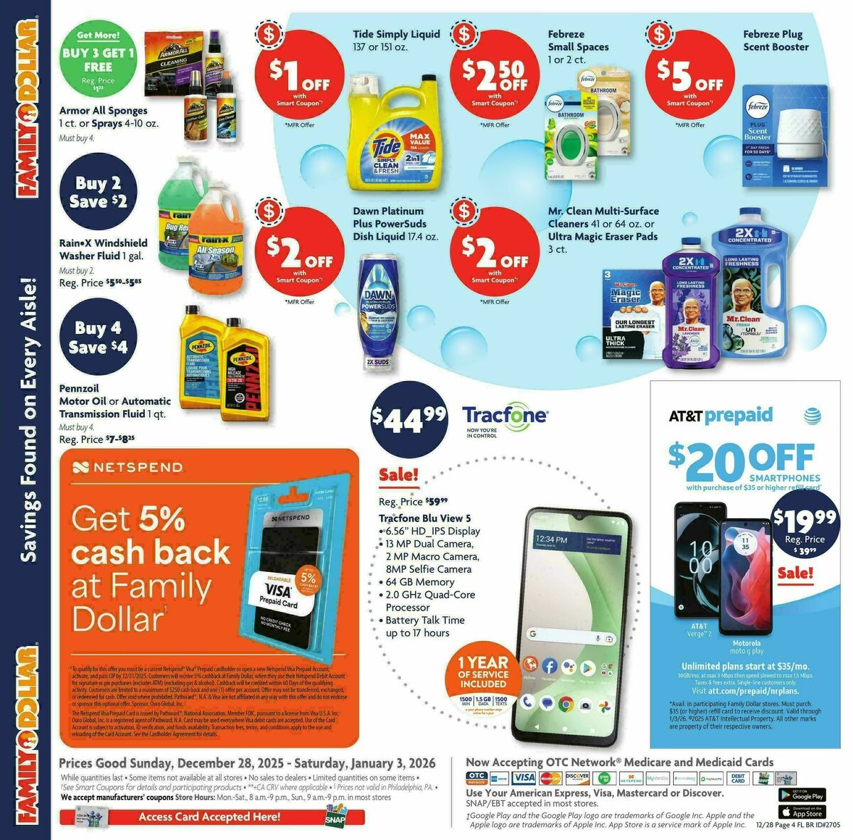 Family Dollar Weekly Ad from December 28