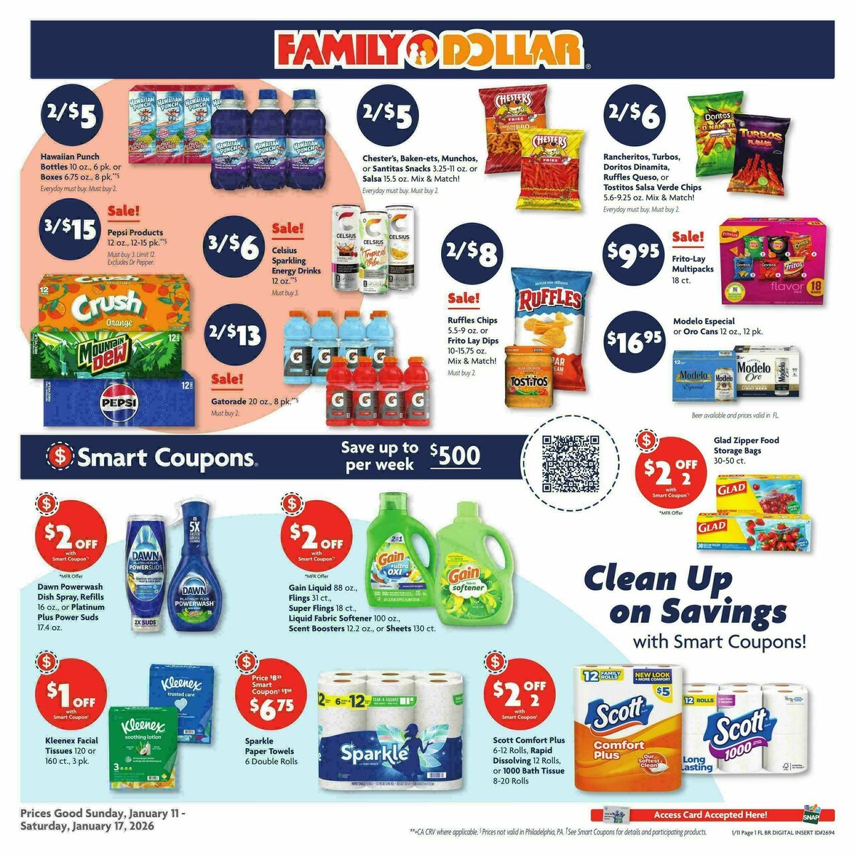 Family Dollar Weekly Ad from January 11