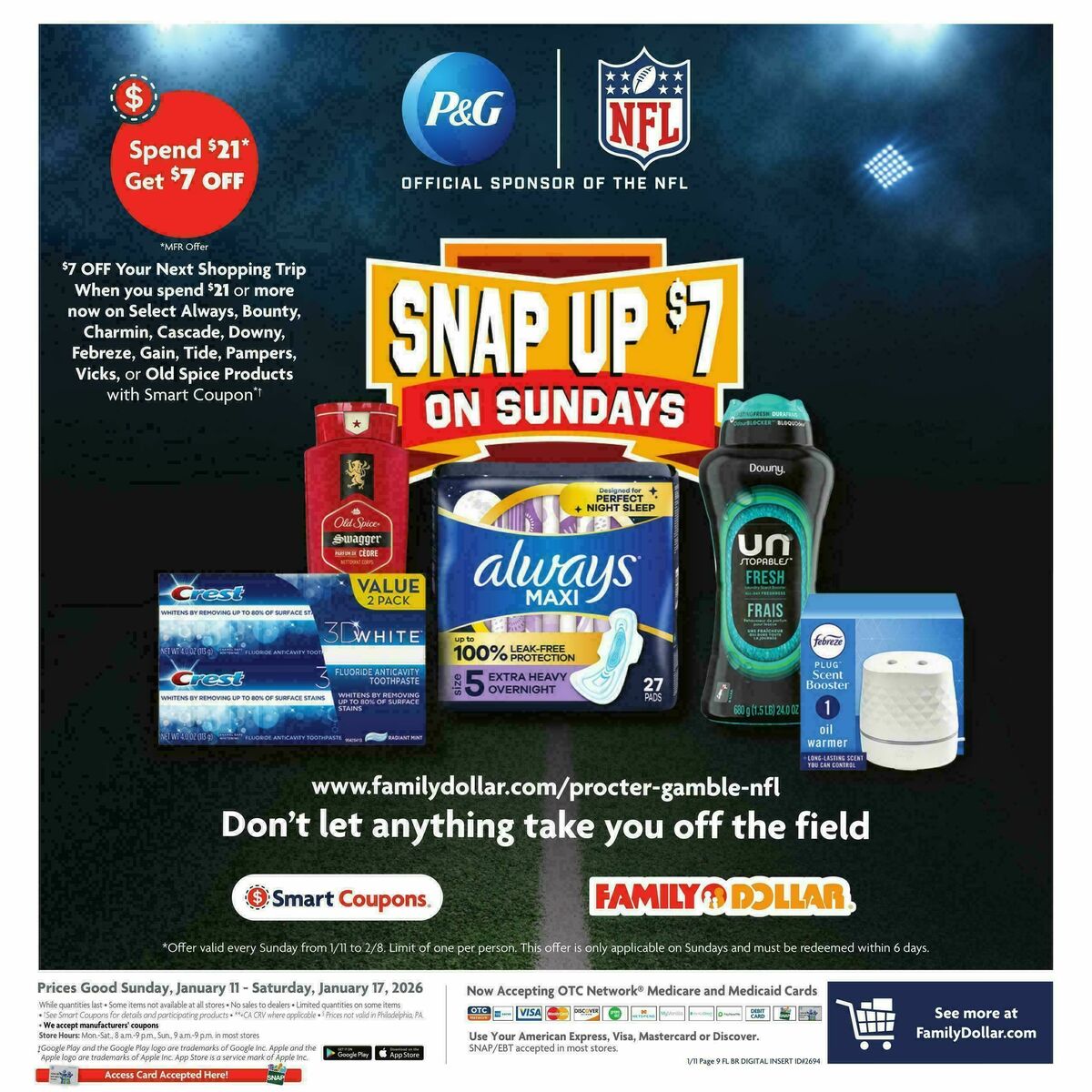 Family Dollar Weekly Ad from January 11