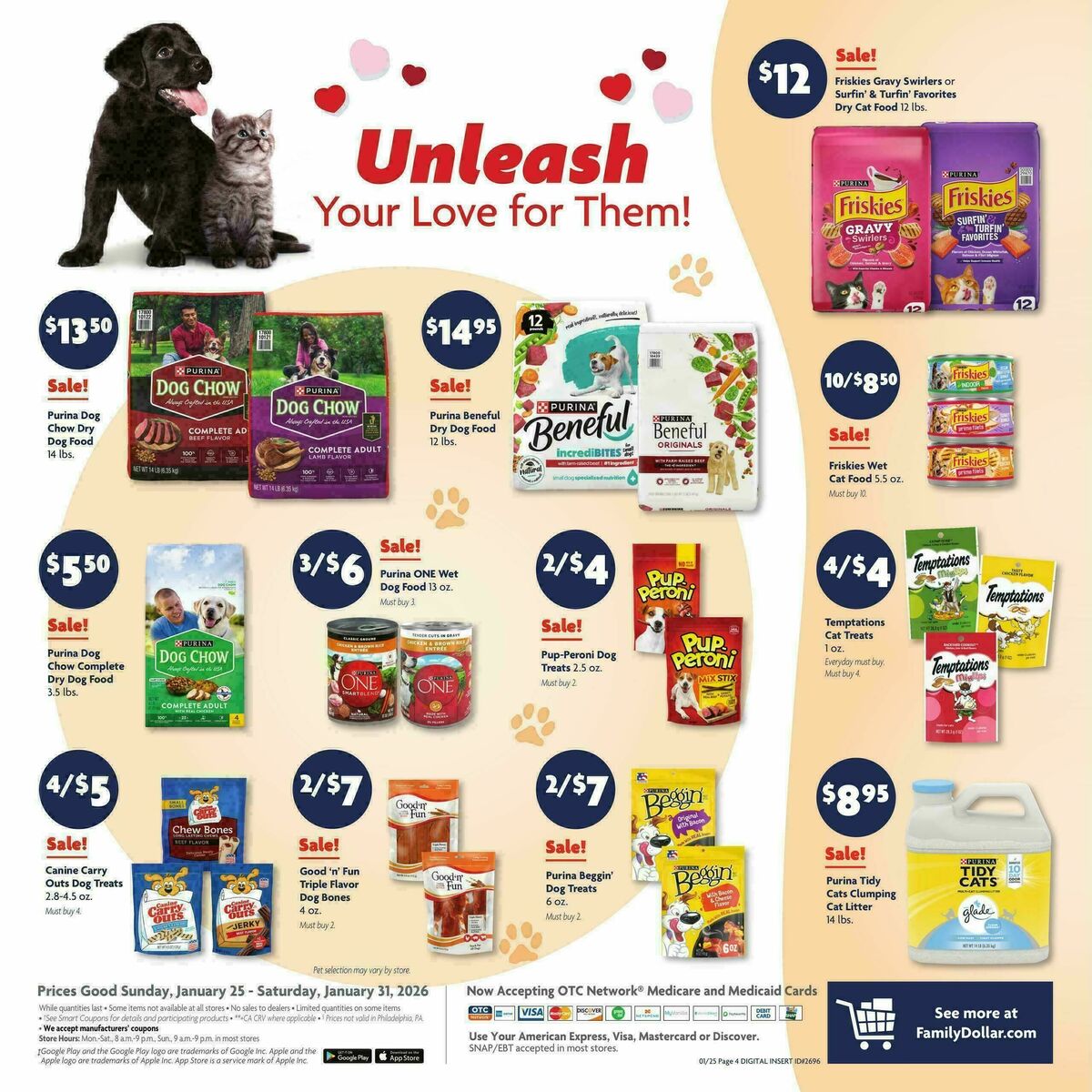 Family Dollar Weekly Ad from January 25