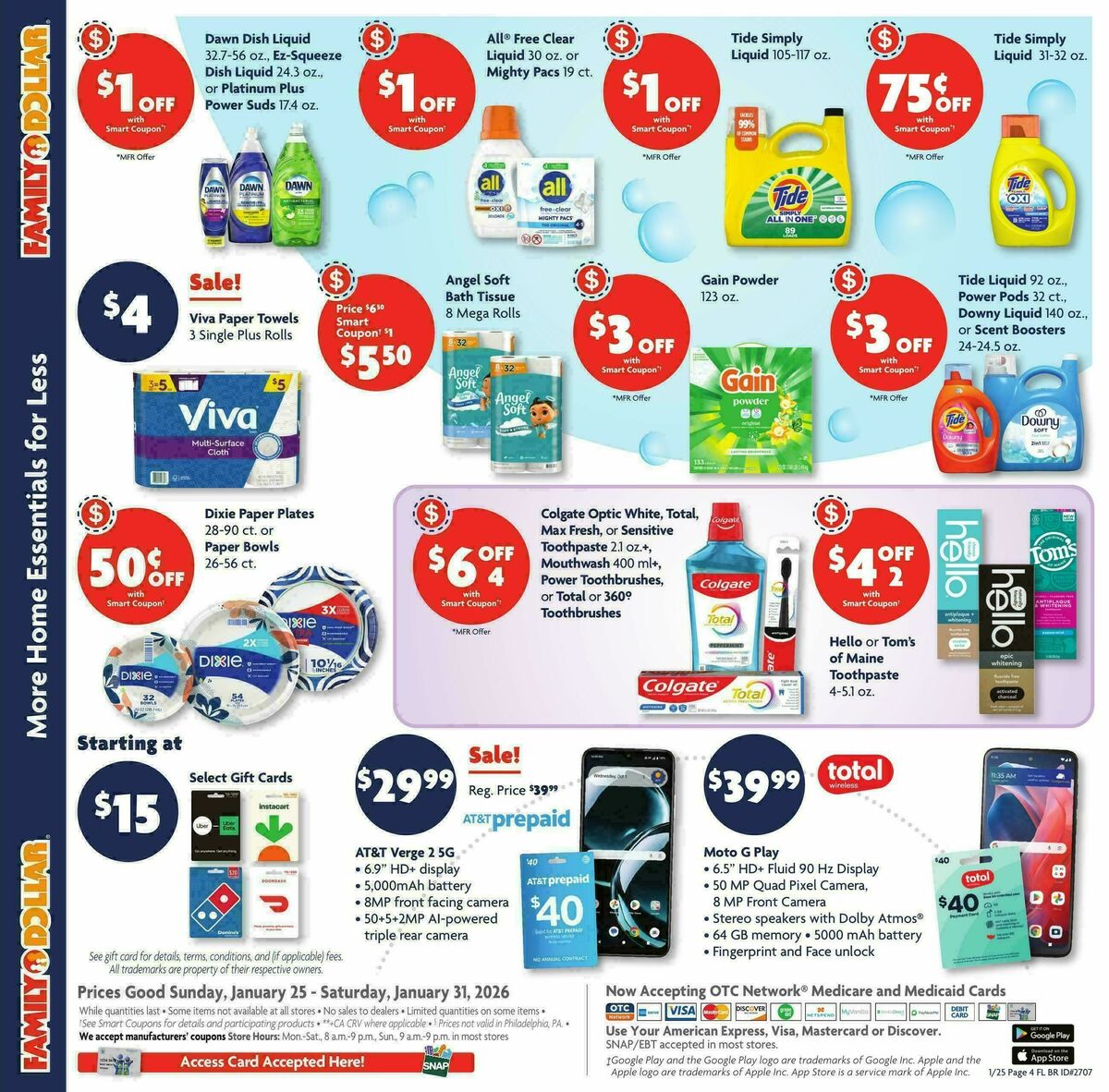 Family Dollar Weekly Ad from January 25