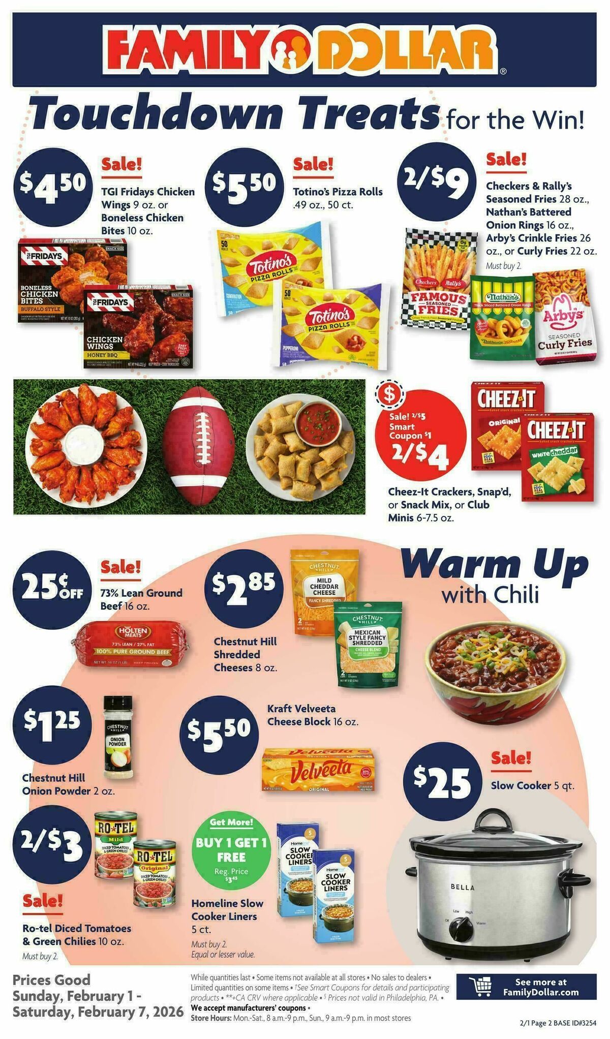 Family Dollar Weekly Ad from February 1