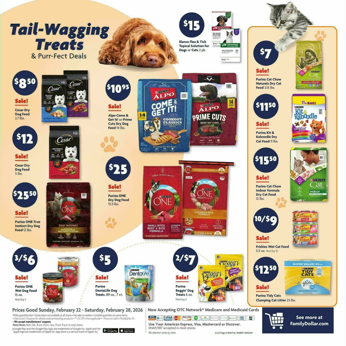 Family Dollar Weekly Ad from February 22