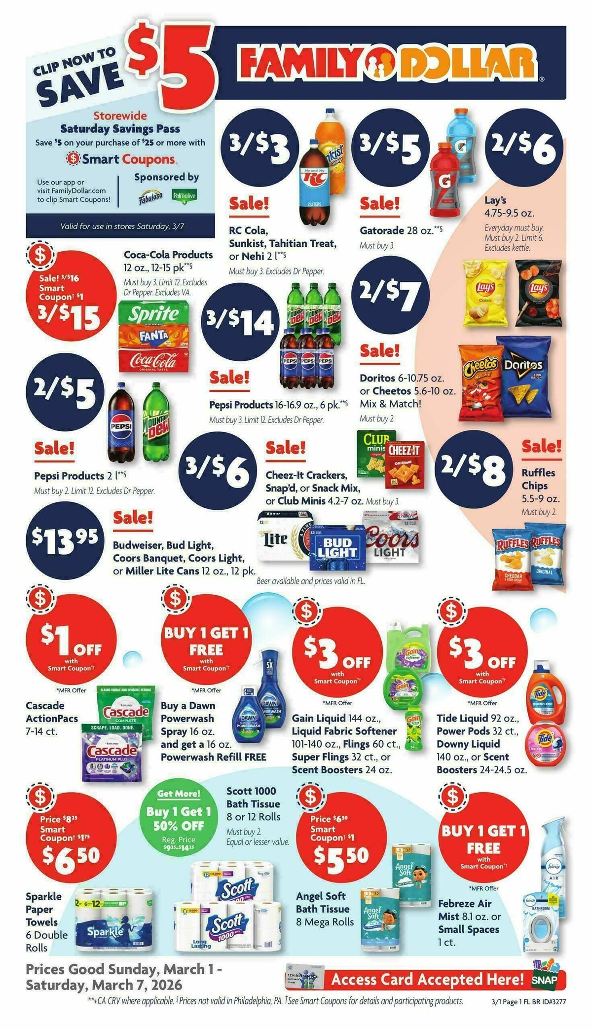 Family Dollar Weekly Ad from March 1