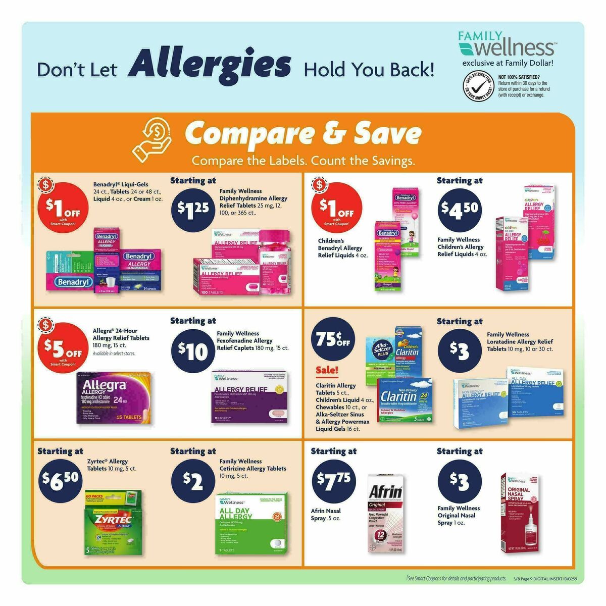 Family Dollar Weekly Ad from March 8