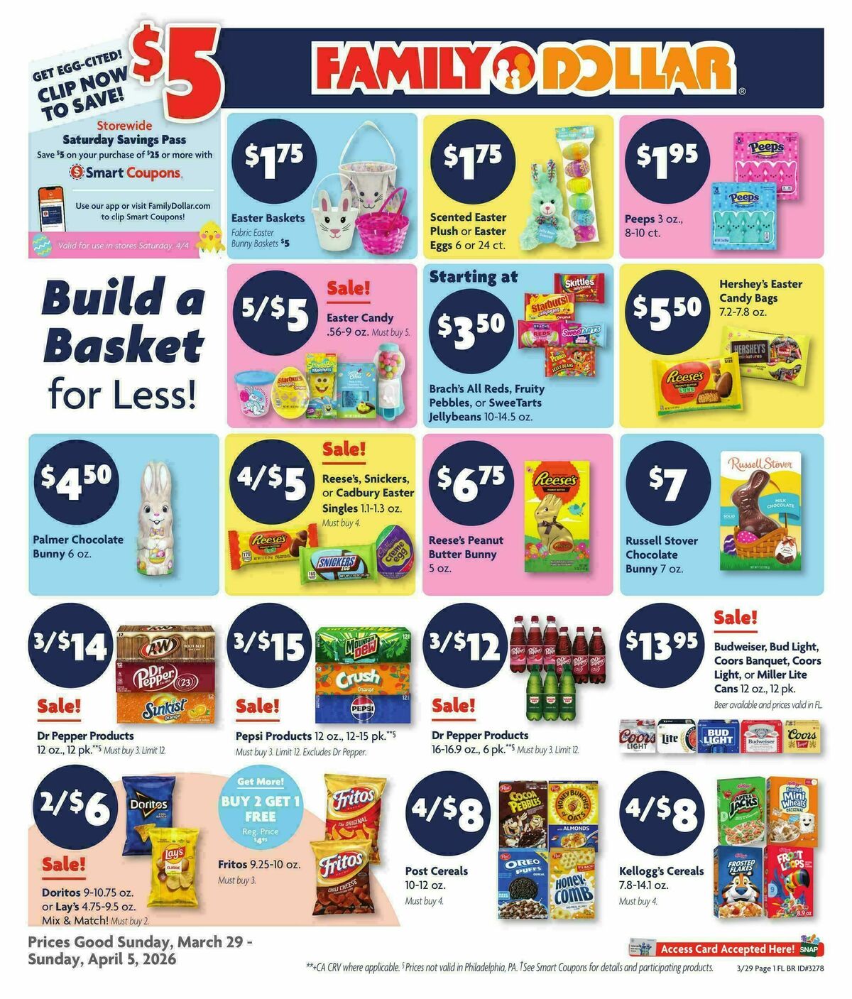 Family Dollar Weekly Ad from March 29