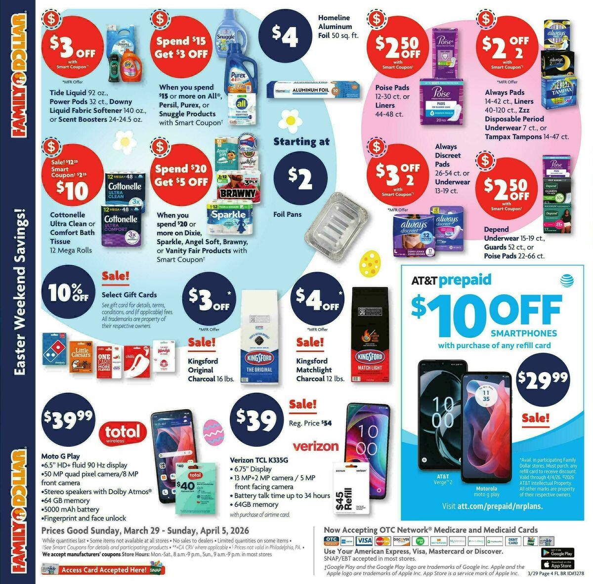 Family Dollar Weekly Ad from March 29