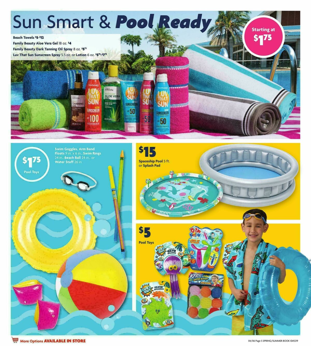 Family Dollar Spring/Summer Book Weekly Ad from April 6