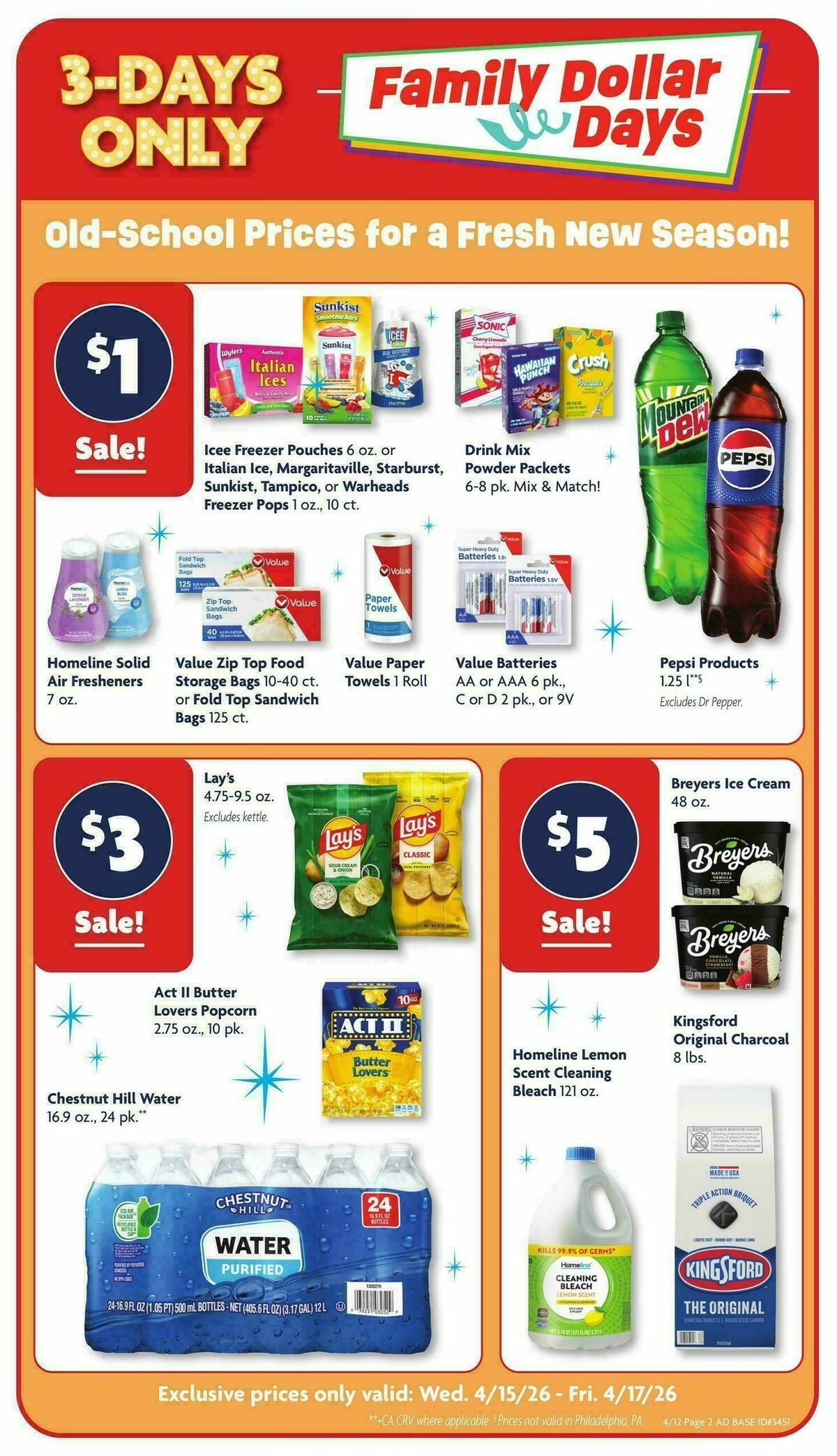 Family Dollar Weekly Ad from April 12