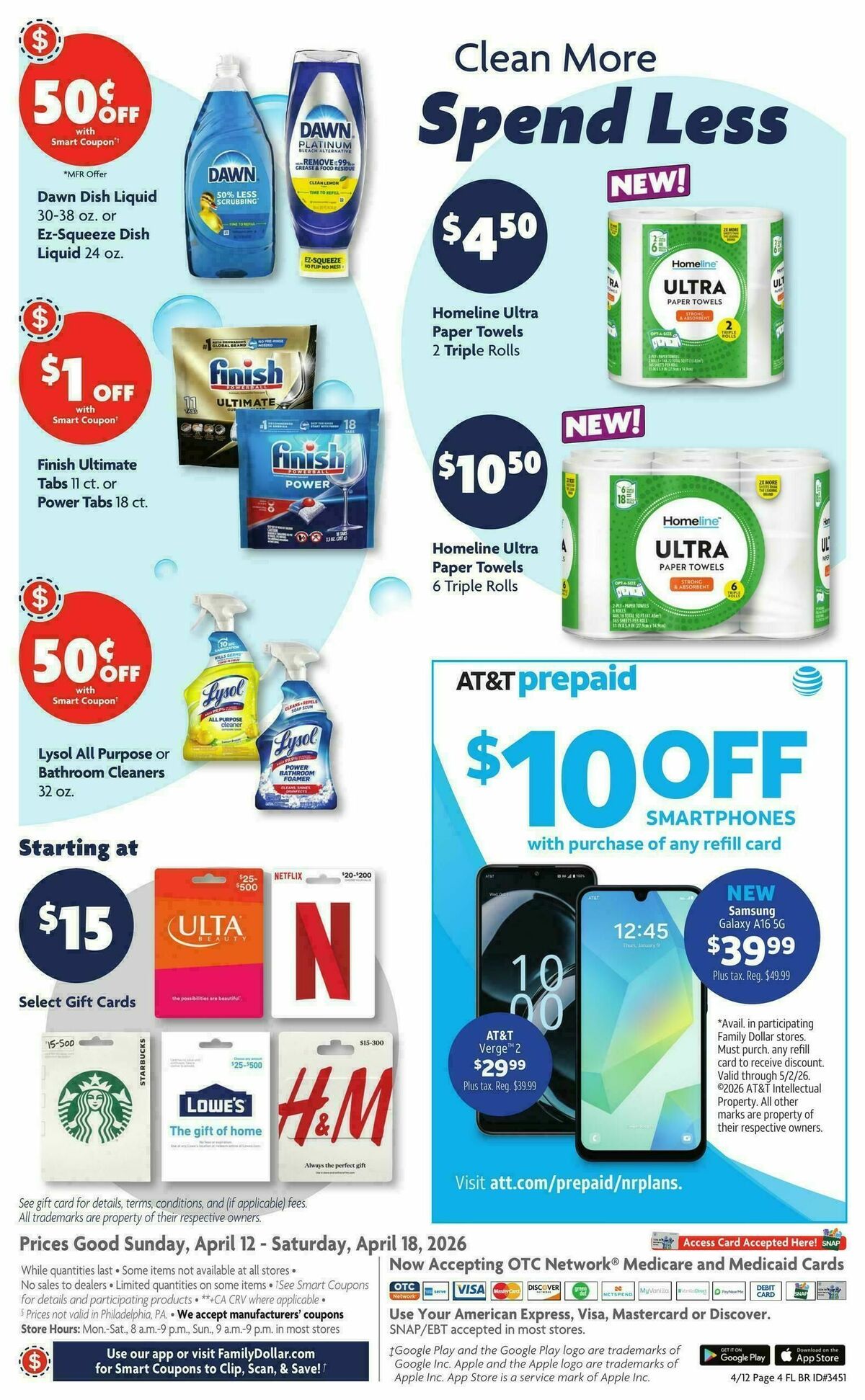 Family Dollar Weekly Ad from April 12