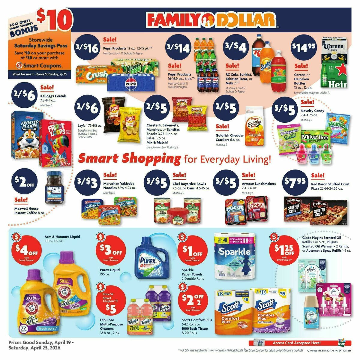 Family Dollar Weekly Ad from April 19