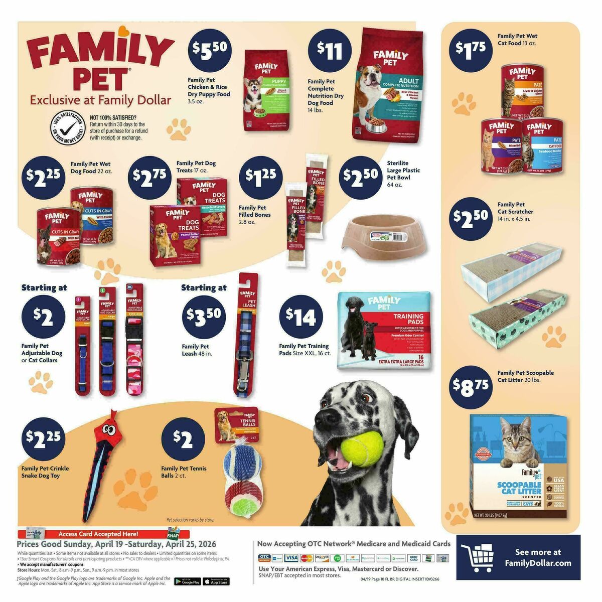 Family Dollar Weekly Ad from April 19