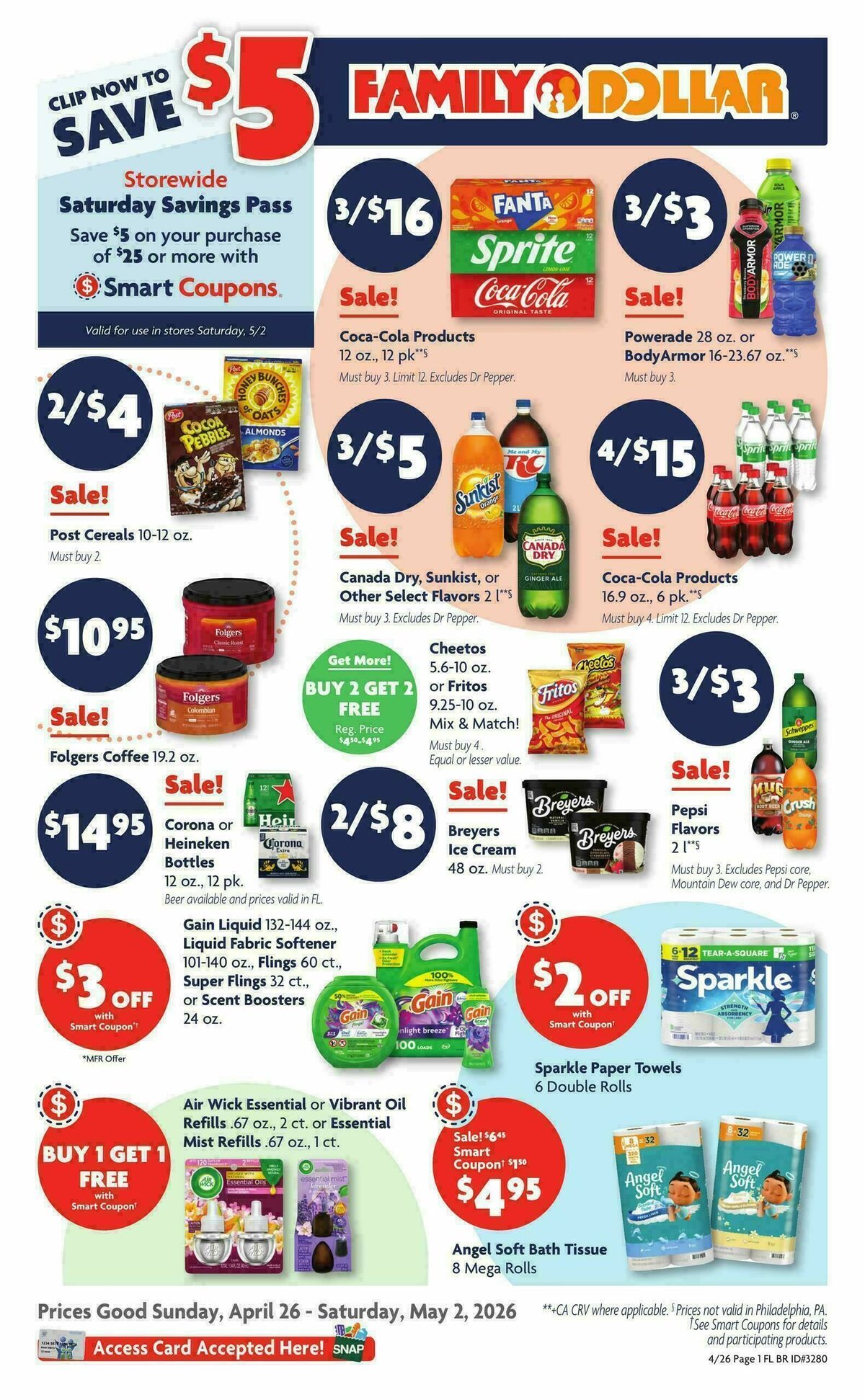 Family Dollar Weekly Ad from April 26