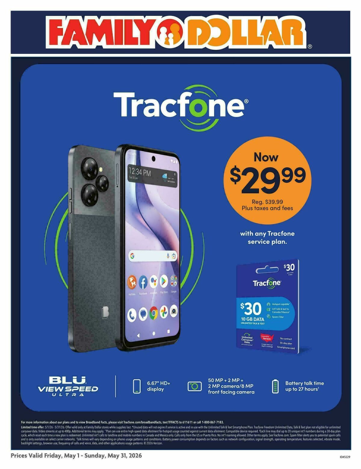 Family Dollar Phone Ad Weekly Ad from May 1