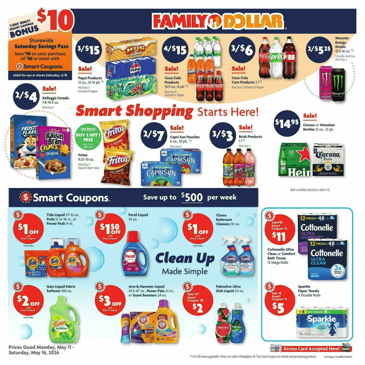 Family Dollar Weekly Ad from May 11
