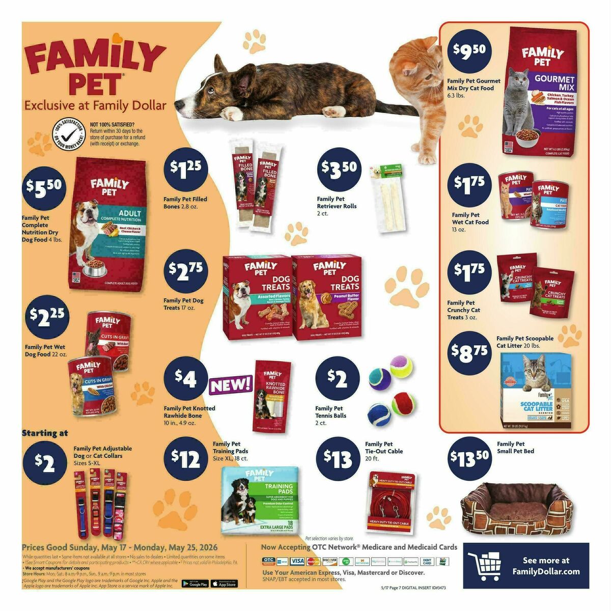 Family Dollar Weekly Ad from May 17