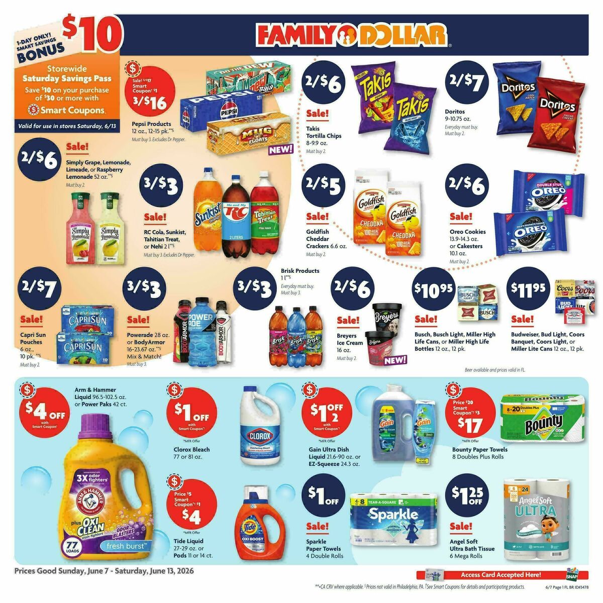 Family Dollar Weekly Ad from June 7