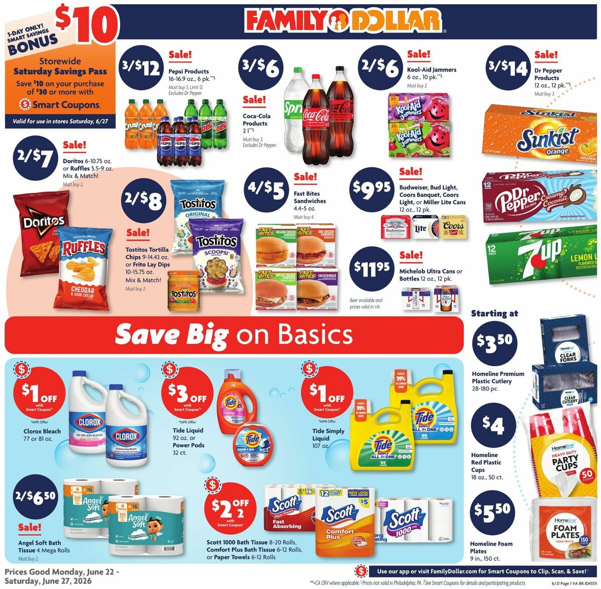 Family Dollar Weekly Ad from June 22