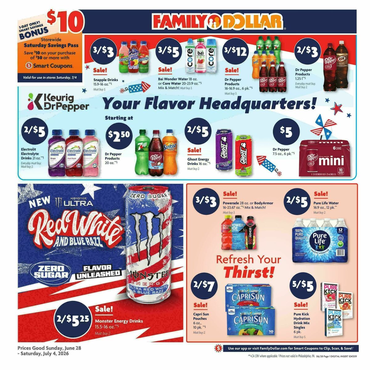 Family Dollar Weekly Ad from June 28