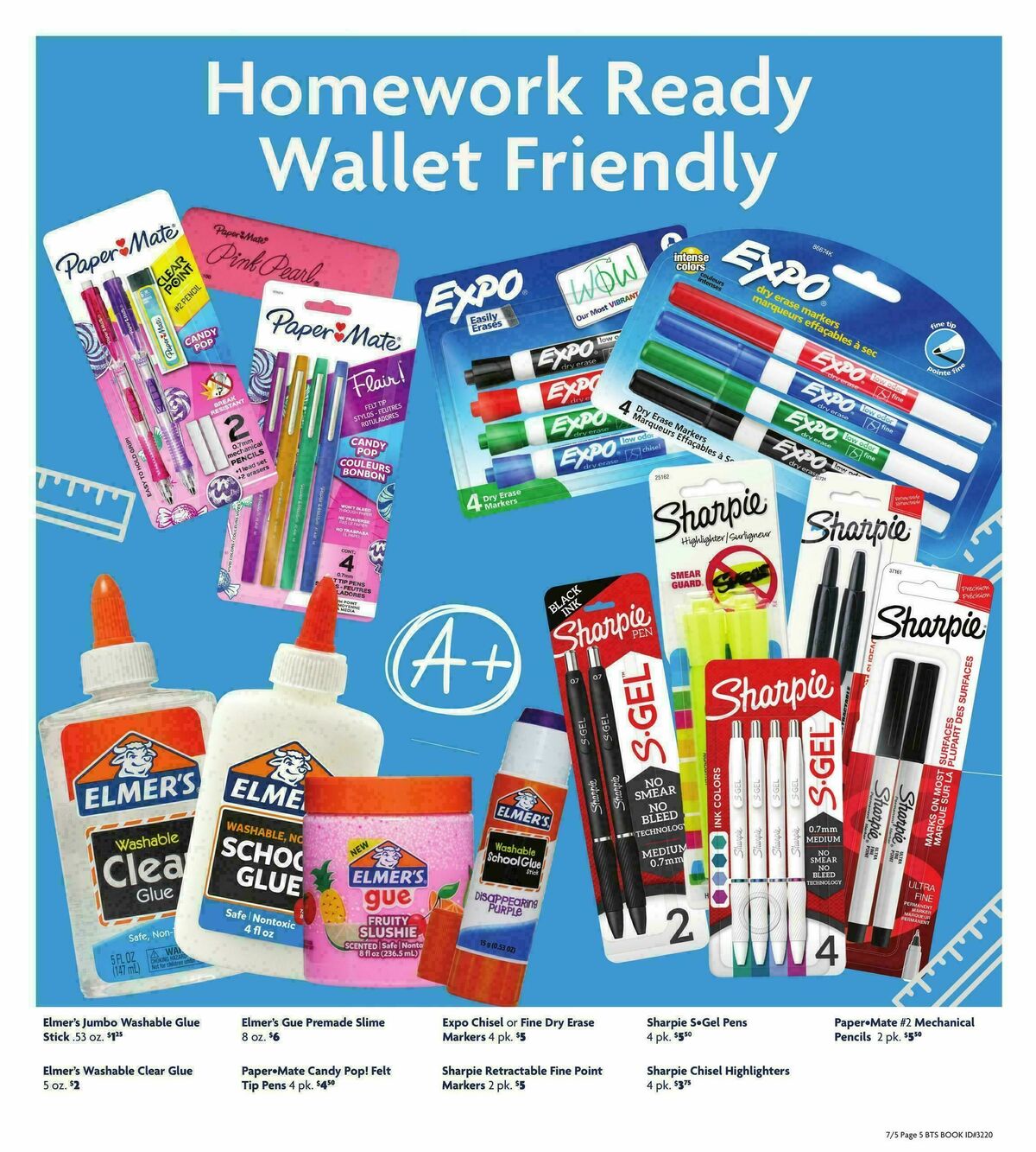 Family Dollar Back to School Book Weekly Ad from July 5
