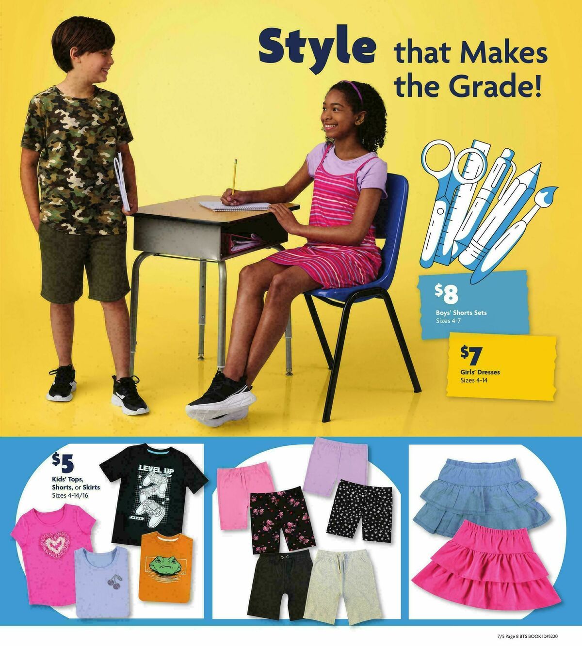 Family Dollar Back to School Book Weekly Ad from July 5