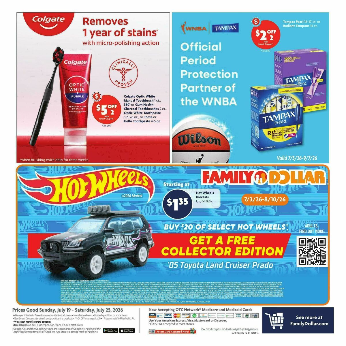 Family Dollar Weekly Ad from July 19