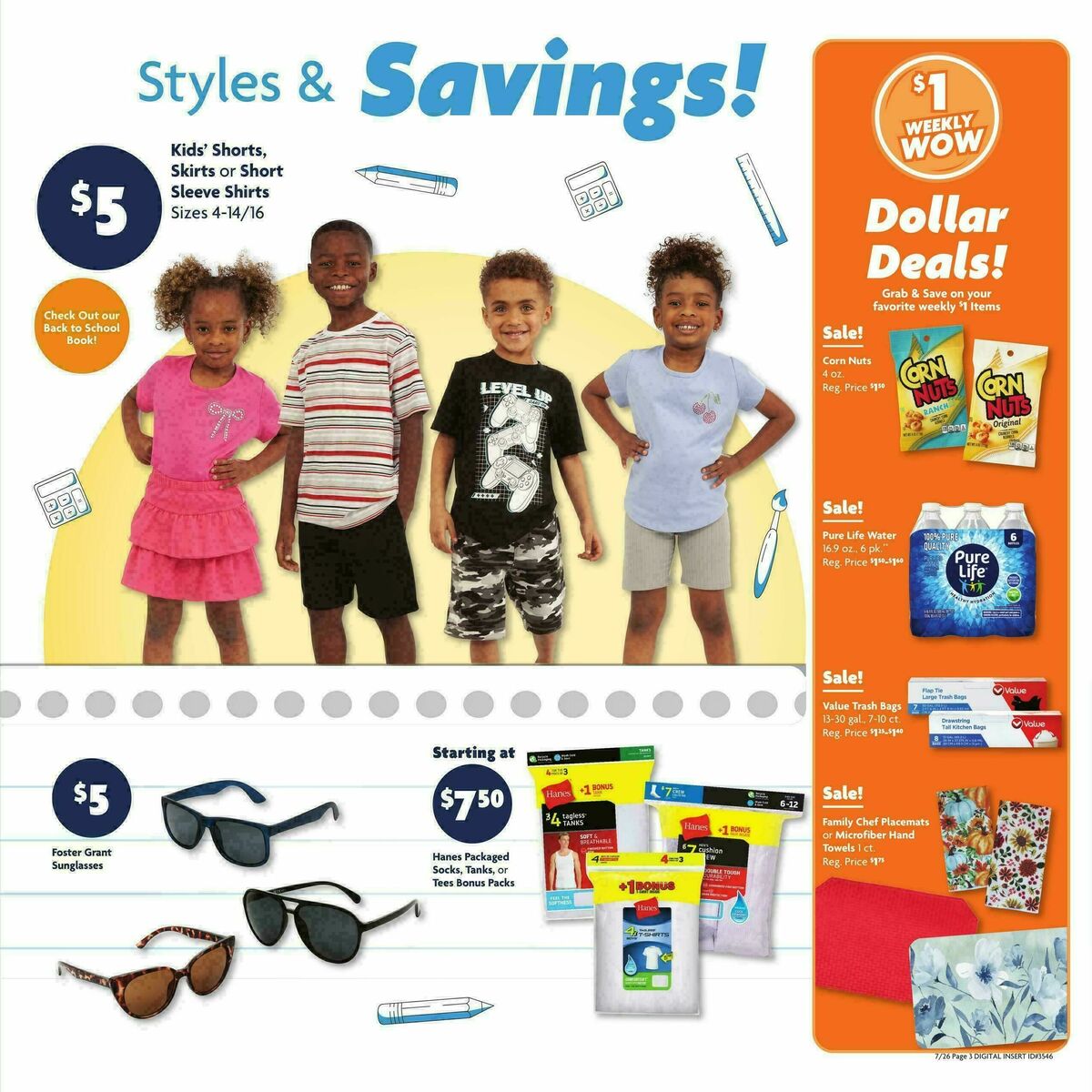 Family Dollar Weekly Ad from July 26