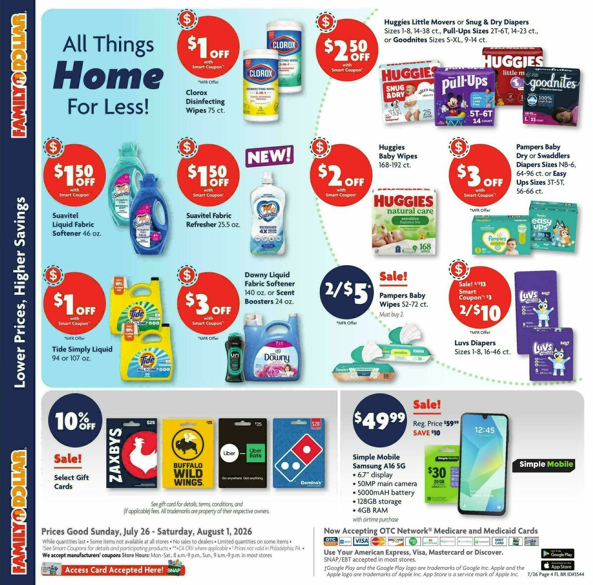 Family Dollar Weekly Ad from July 26