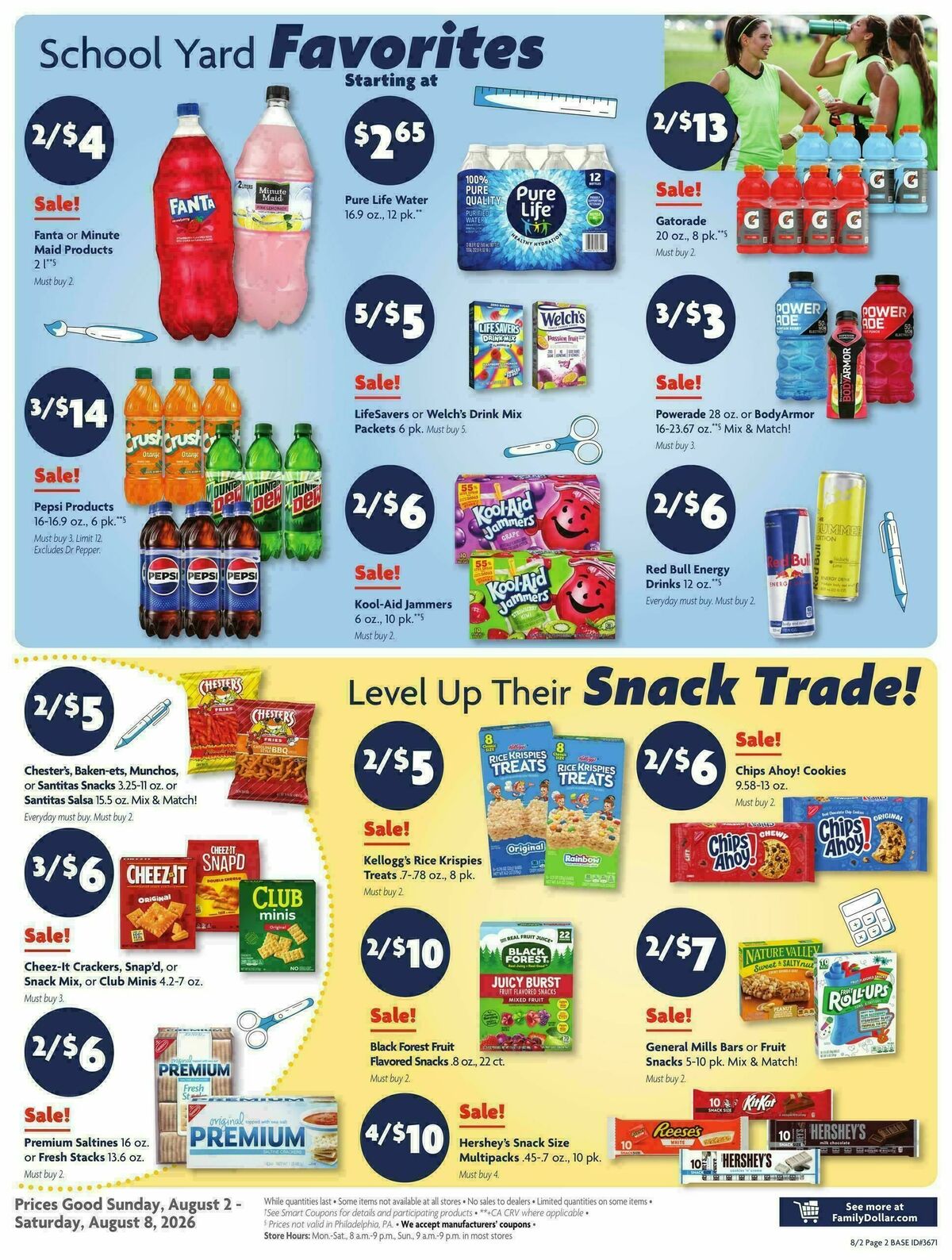 Family Dollar Weekly Ad from August 2